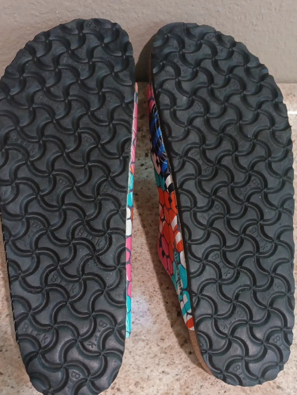 Birkenstock Arizona Sonar Geometric Two-Strap Sandals Size 40 W-9 M-7 - Picture 4 of 8